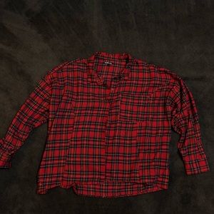 Plus Size flannel